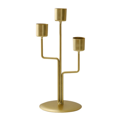 Branch Style 3-Arm Candle Holder
